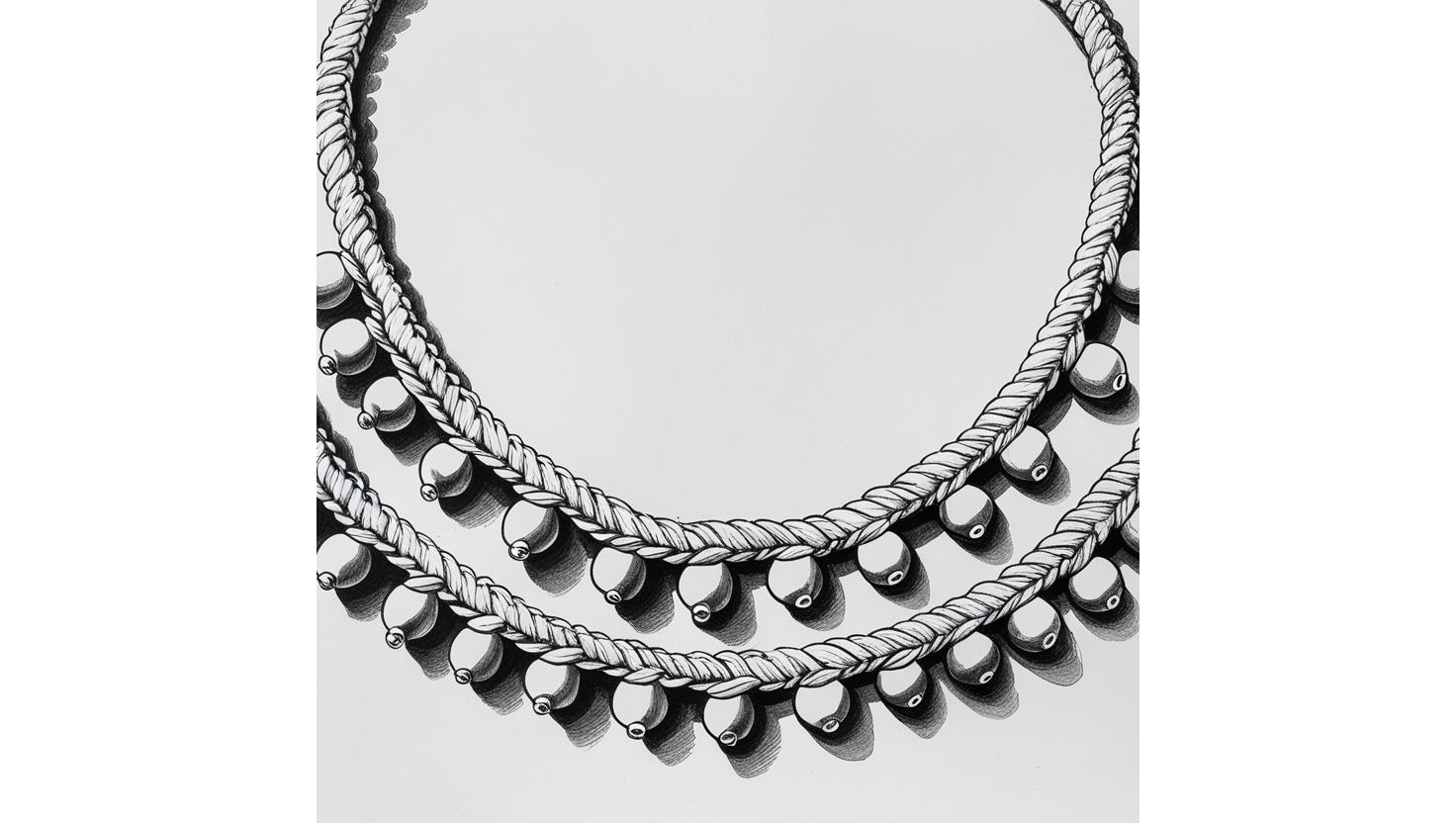 Collier au crochet